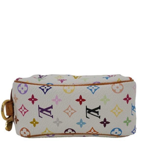 Louis Vuitton Trousse Wapity Monogram Multicolor Cosmetic Pouch White - Picture 10 of 14
